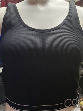 Calvin Klein BUNDLE  Gold Logo Pants & Sports Bra